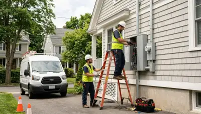 Electrician services in Cambridge, MA for residential and commercial electrical needs