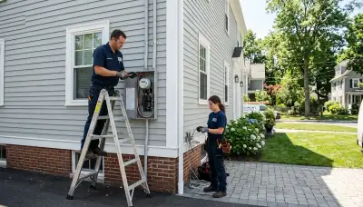 Electrician services in Cambridge, MA by a professional electrical contractor