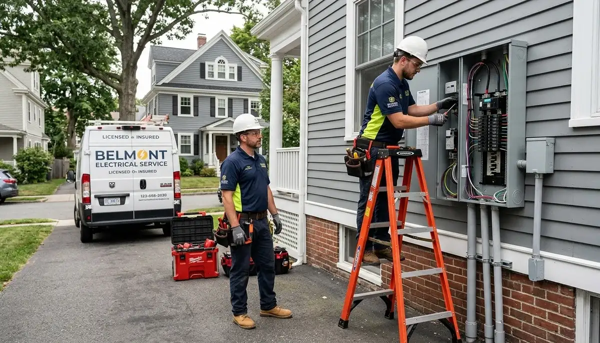 Electrician services for residential and commercial electrical work in Cambridge, MA