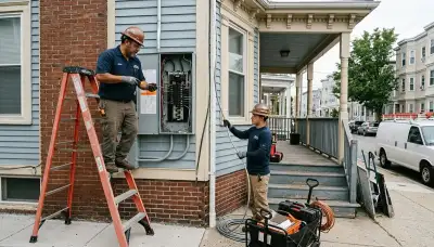 Professional electrician serving residential and commercial customers in Cambridge, MA