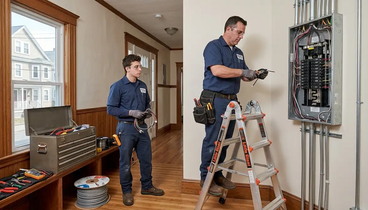 Cambridge, MA electrician providing professional electrical services