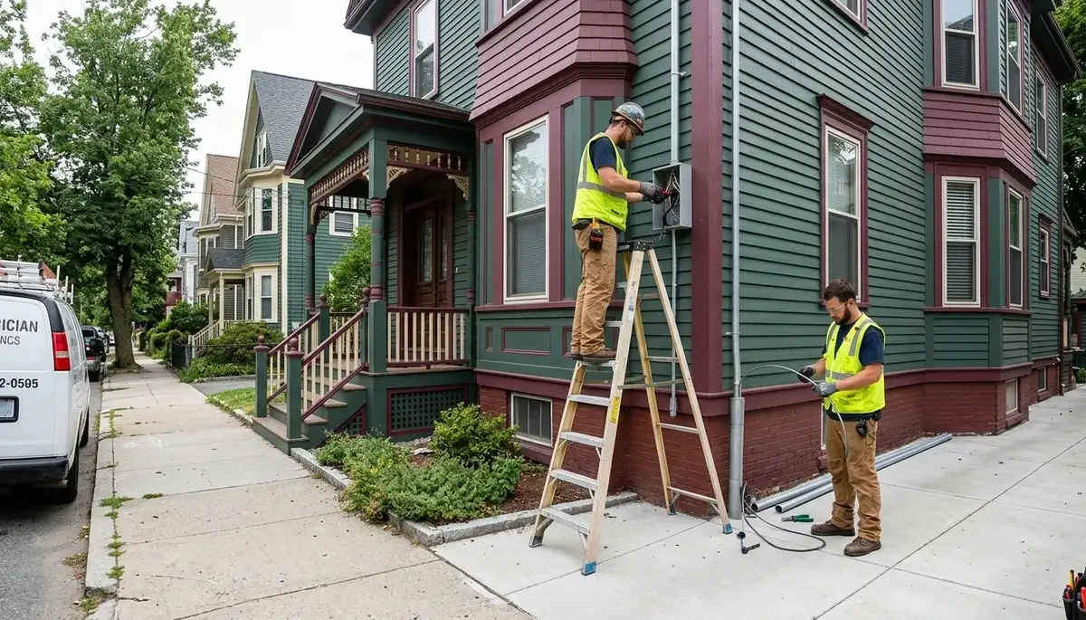 Electrician services in Cambridge, MA for residential and commercial electrical needs