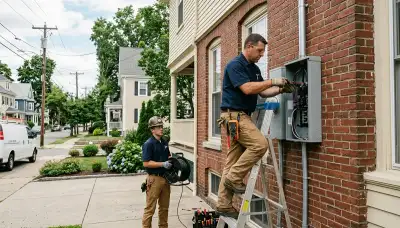 Electrician services in Cambridge, MA for residential and commercial electrical needs