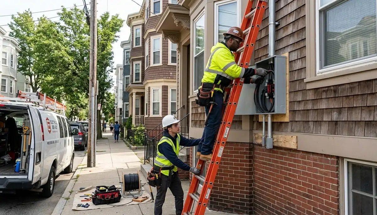 Cambridge, MA electrician providing professional electrical services and repairs