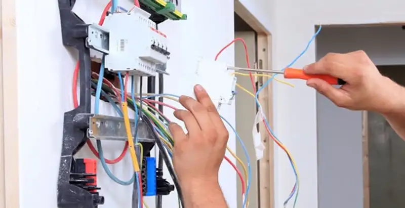 electrician services performing residential electrical panel wiring in Cambridge, MA