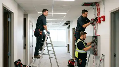 Fire alarm installation service for Cambridge, MA homes by licensed electricians