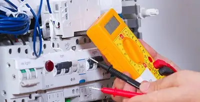 Residential electrician testing home electrical panel for safety and performance in Cambridge, MA
