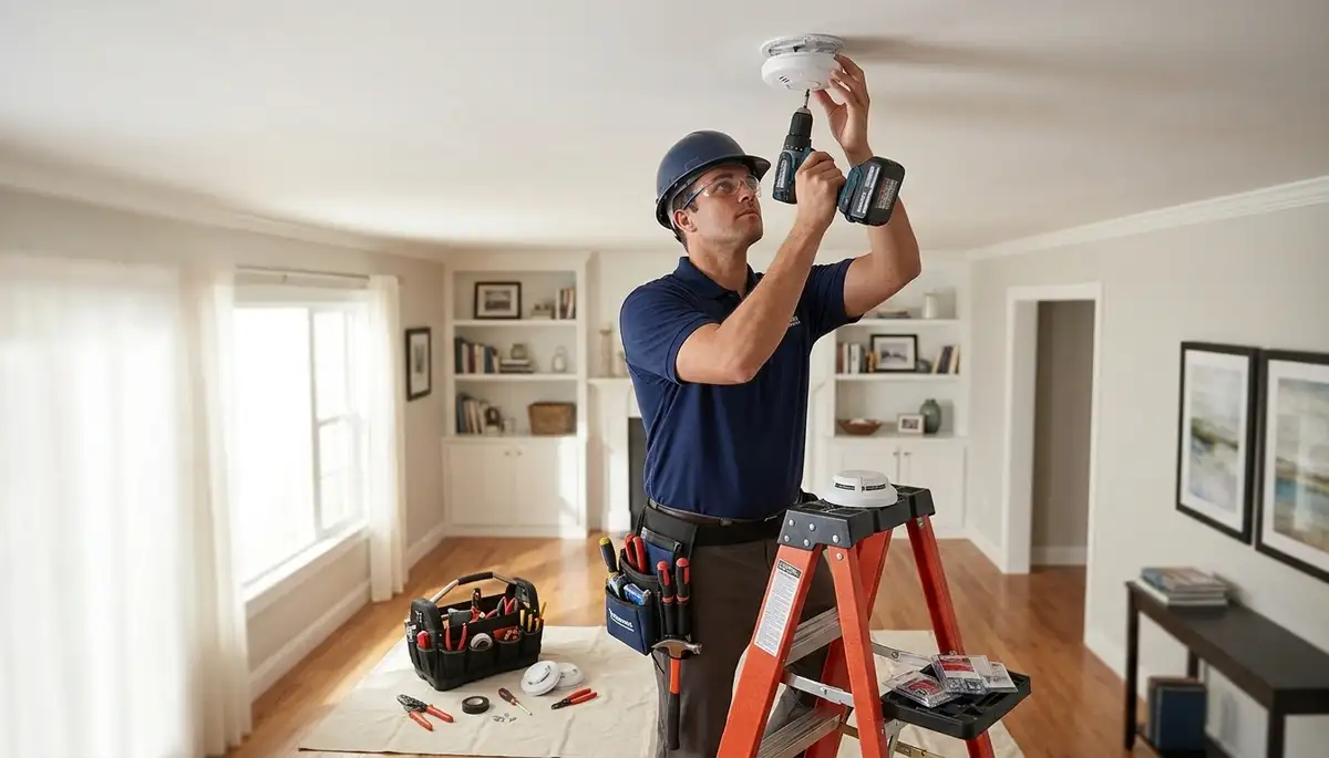 Smoke detector installation service for Cambridge, MA homes by On Call Electrical