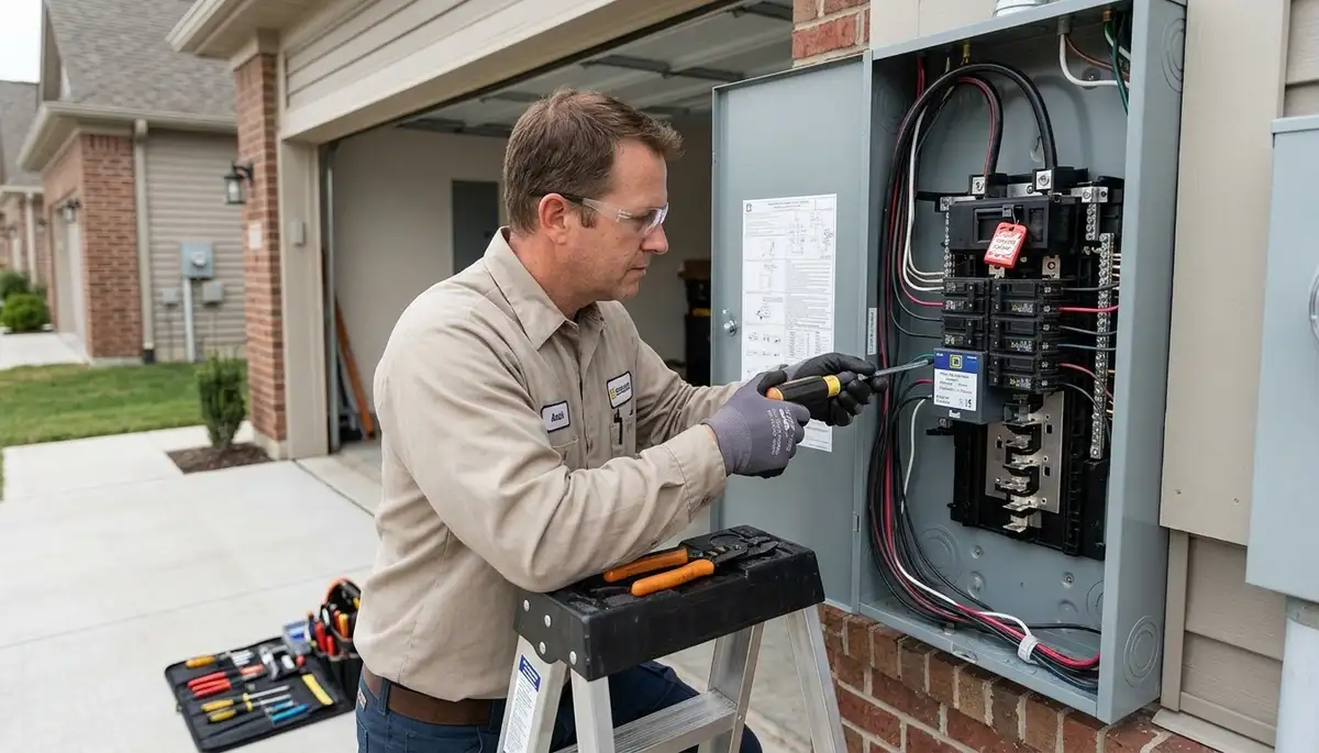Whole-home surge protection installation by an electrician in Cambridge, MA